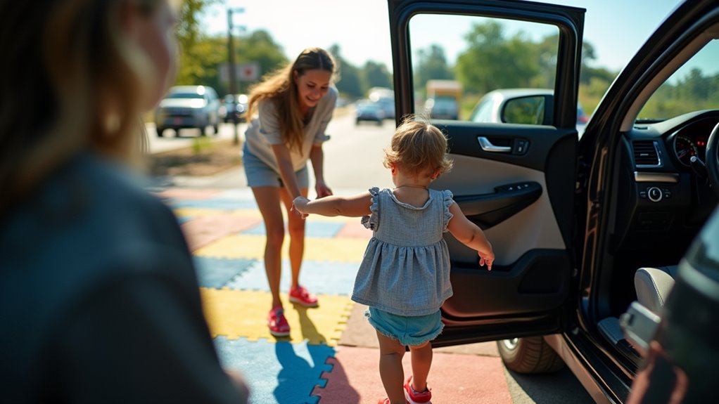 plan toddler friendly pit stops