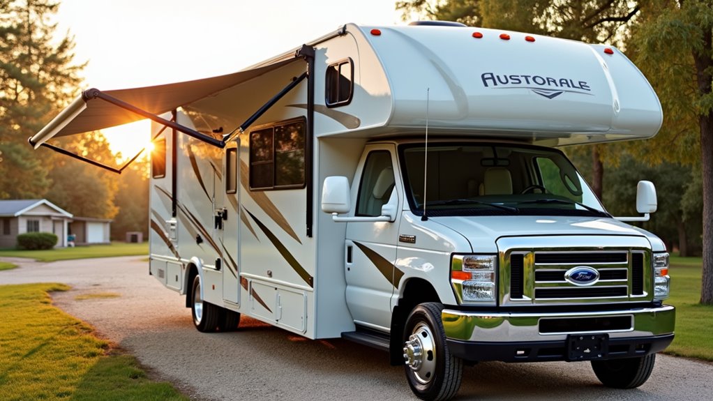 popular rv rental rates