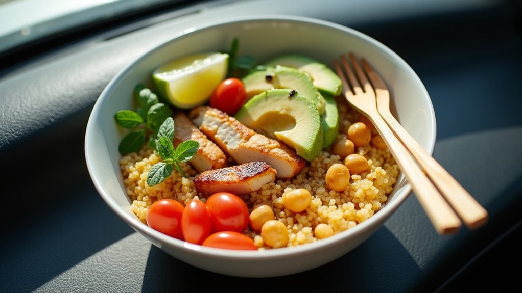protein packed travel meals