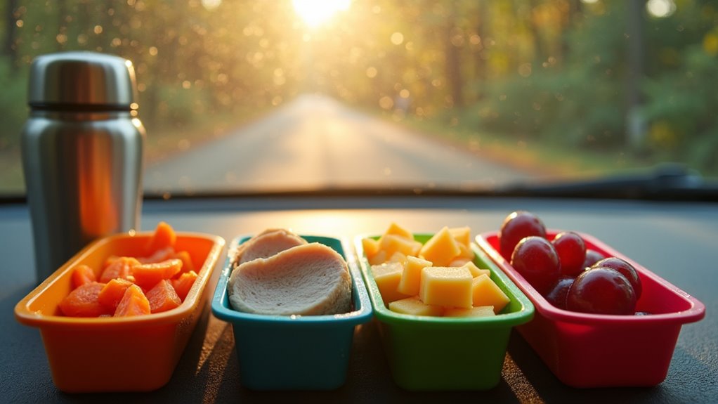 quick healthy travel lunches