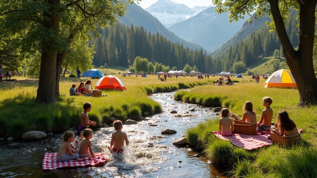 riverside picnics and events
