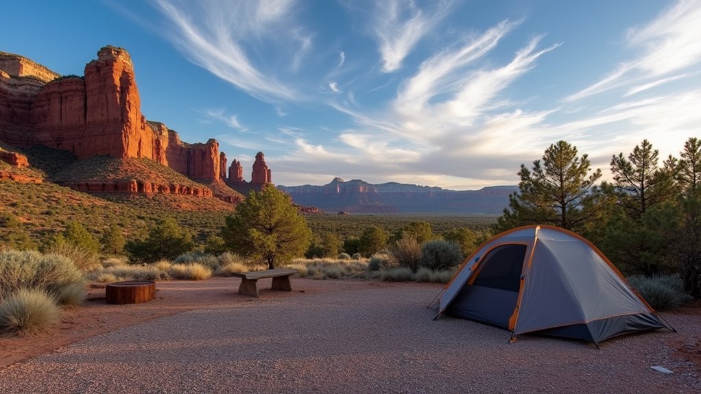 rugged campground in colorado