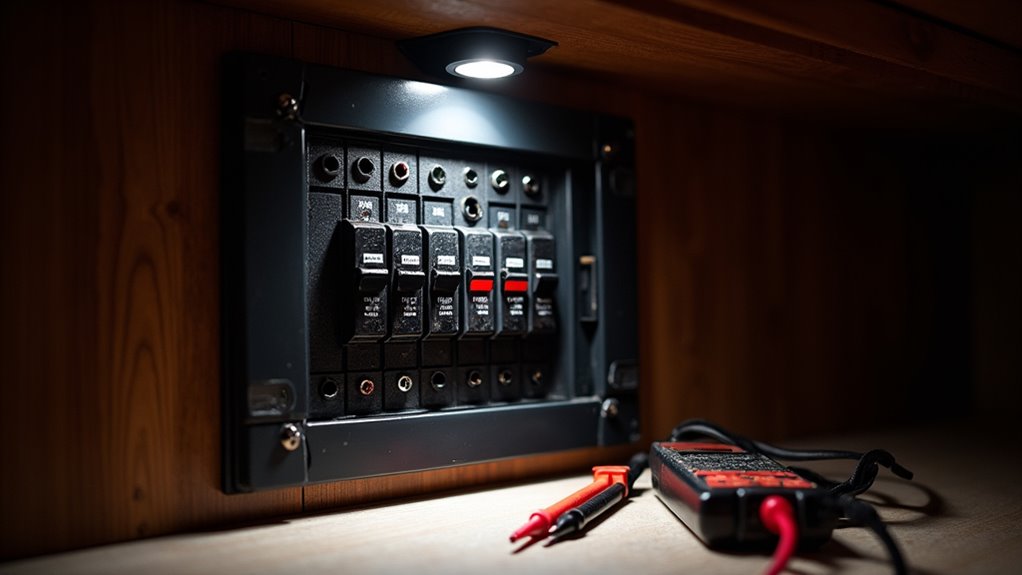 rv breaker panel inspection steps