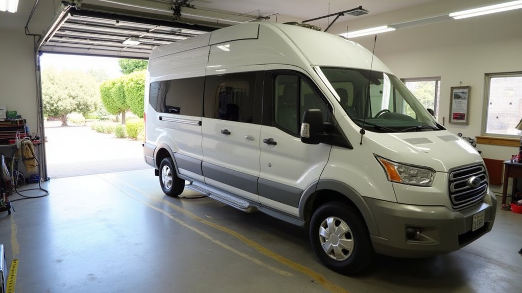 rv garage fitting tips