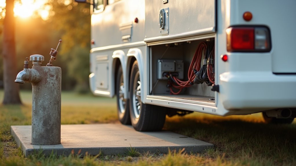 rv hookups location explained
