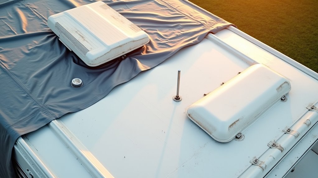 rv roof storage protection