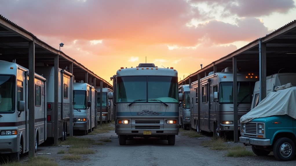 rv storage fees vary