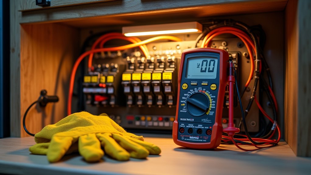 safety precautions for troubleshooting