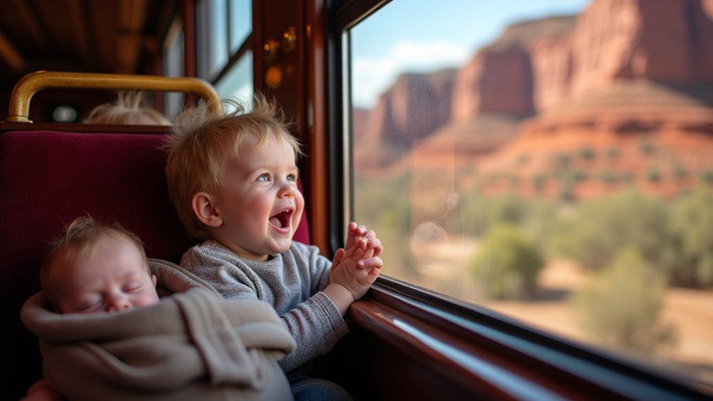 scenic family train adventure