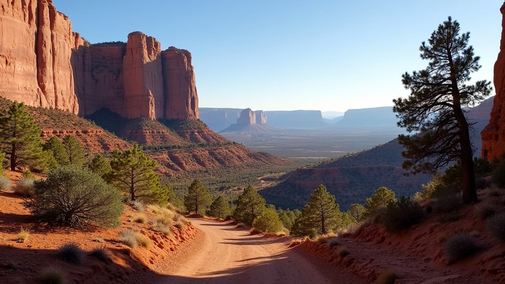 scenic trail with overlooks
