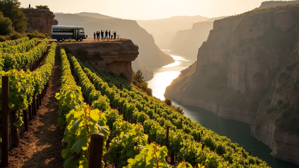 scenic wine tasting adventure