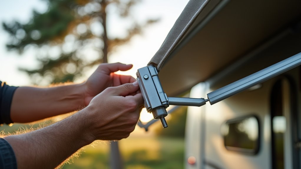 secure rv for wind safety