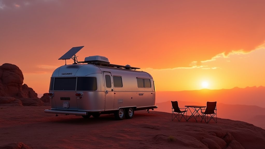 self sufficient remote camping experience