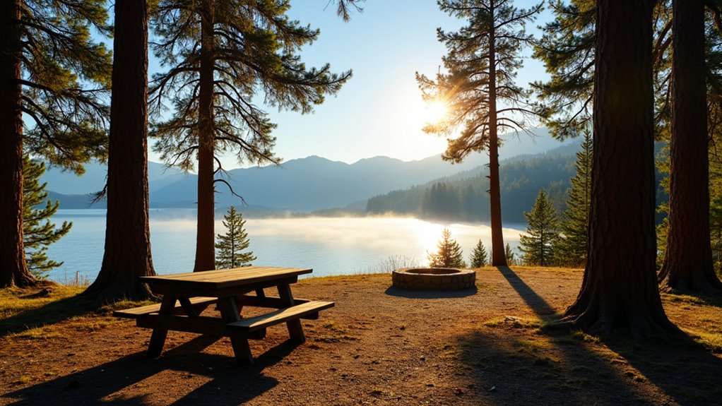 serene outdoor camping destination