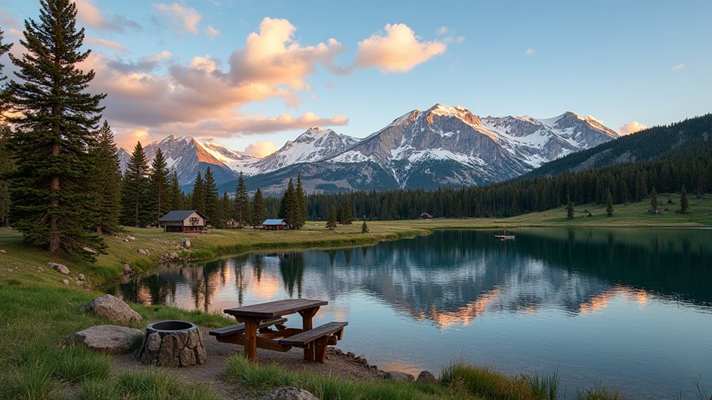 serene waterfront camping experience