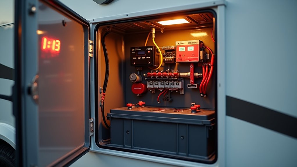 shore power and battery systems