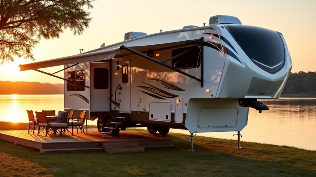 spacious family fifth wheel