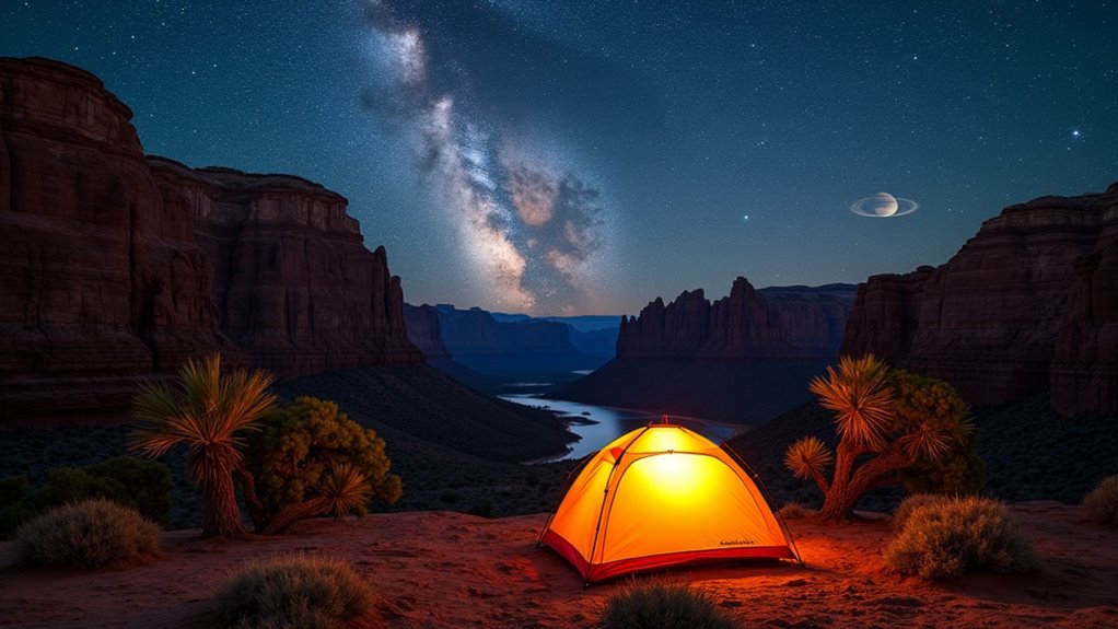stargazing at dead horse