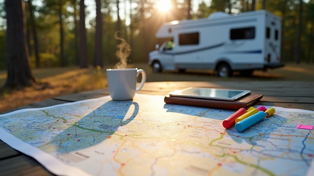strategic rv route planning