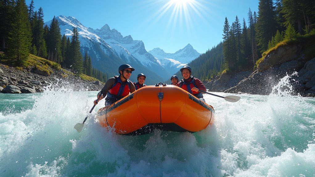thrilling eagle river rafting