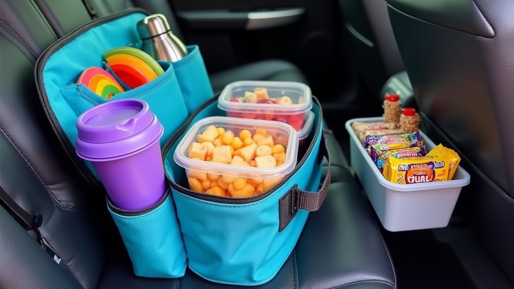 toddler friendly road trip snacks