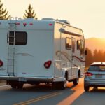 towing cars with rental rvs