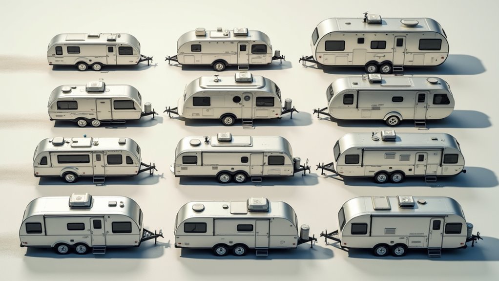 travel trailer length options