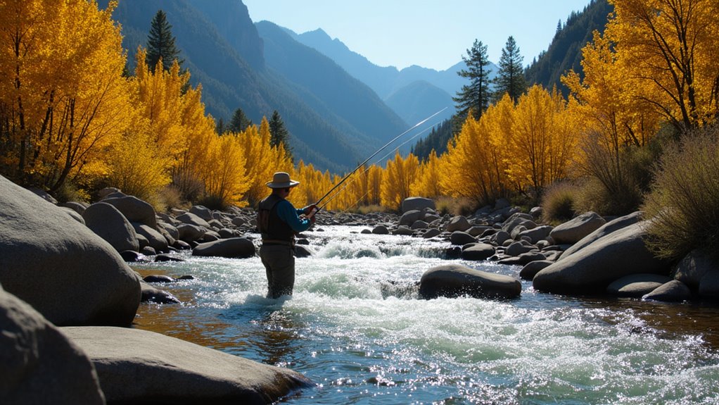 trout fishing rio grande