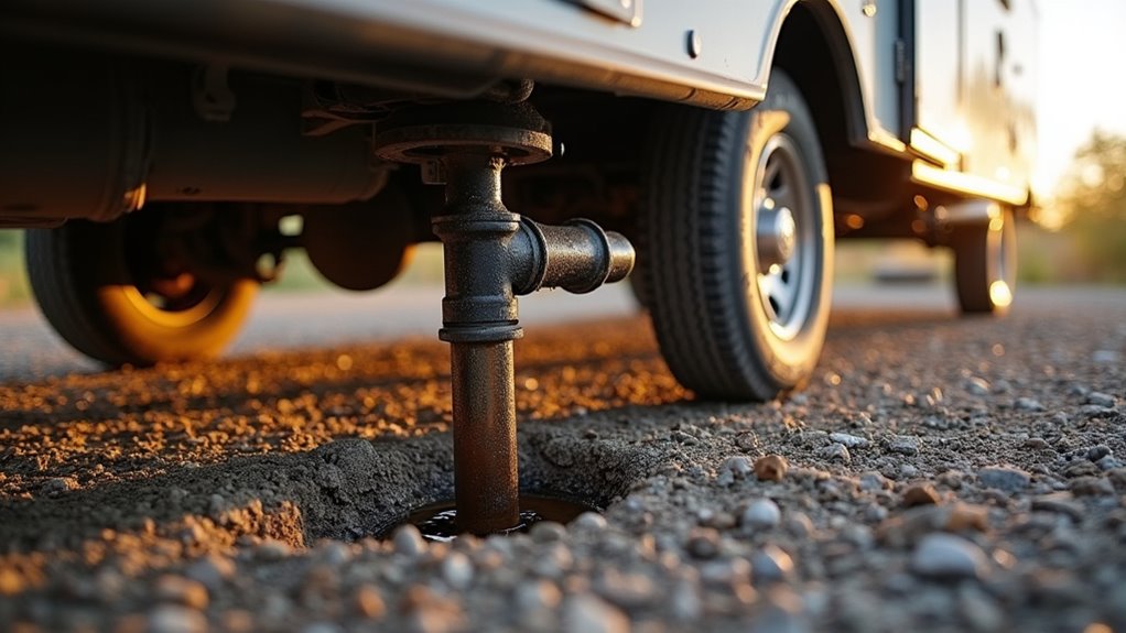 uneven rv parking dangers