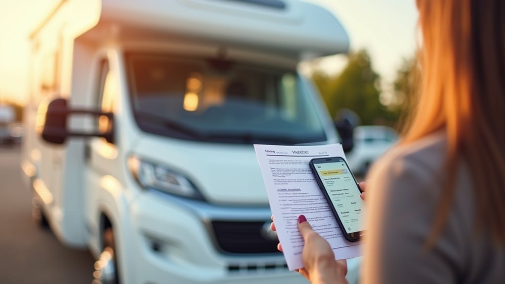 verify reservation and documents
