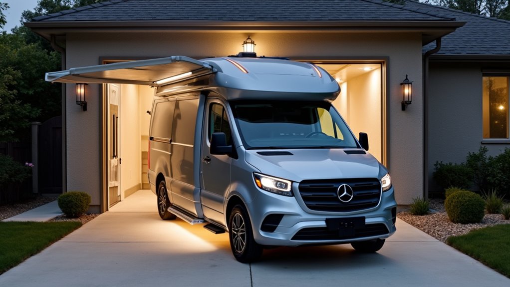 versatile garage ready camper