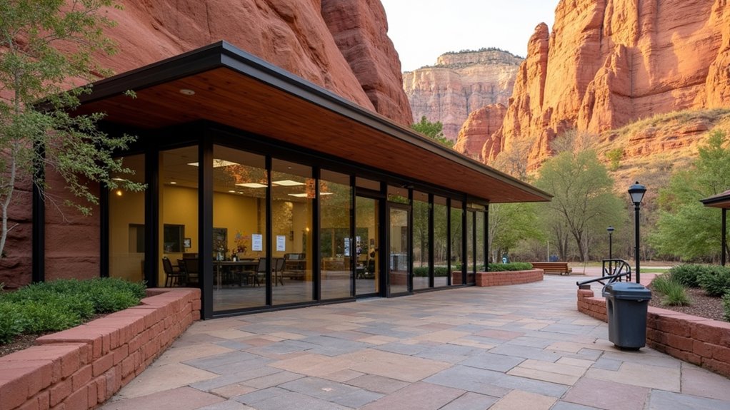 visitor center amenities available