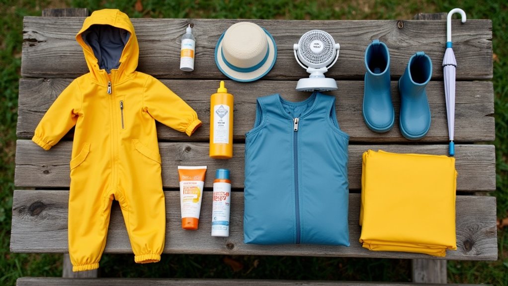 weather preparation for camping