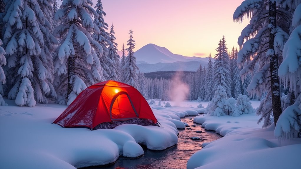 winter camping in new hampshire