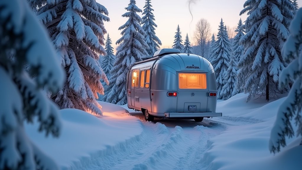 winter rv camping preparations
