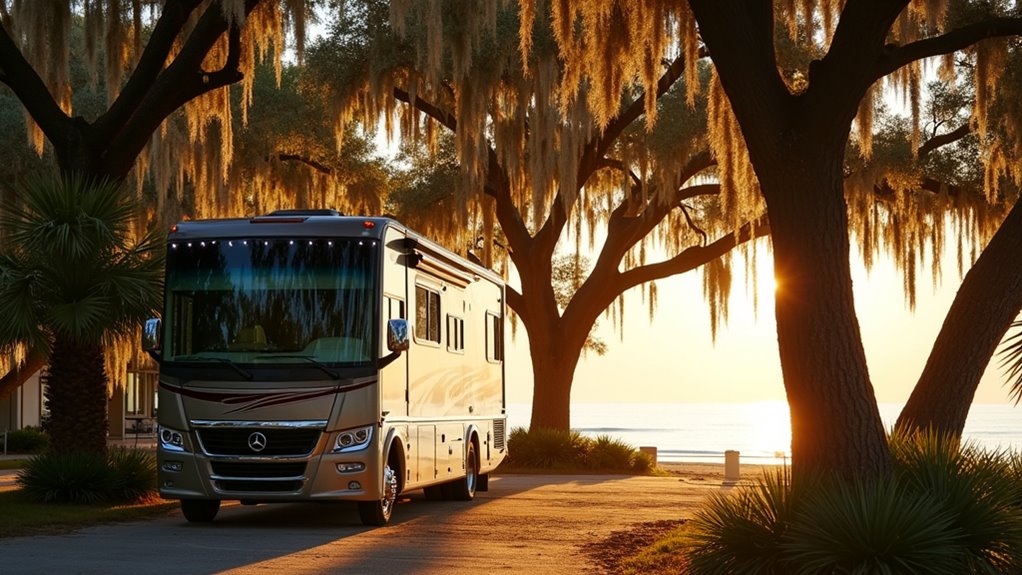 winter rv getaway paradise