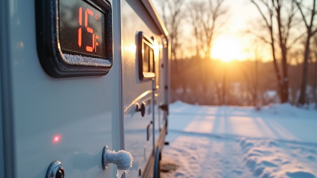 winterize before freezing temperatures