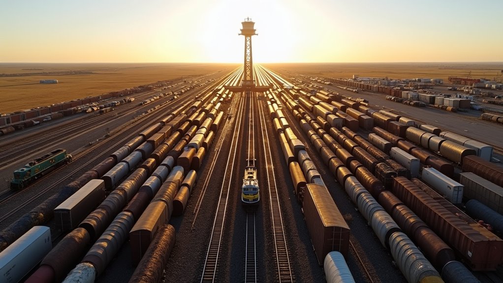 world s largest train yard
