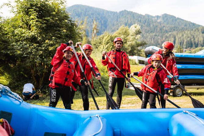 2 hours rafting on noce river in val di sole the itinerary in detail