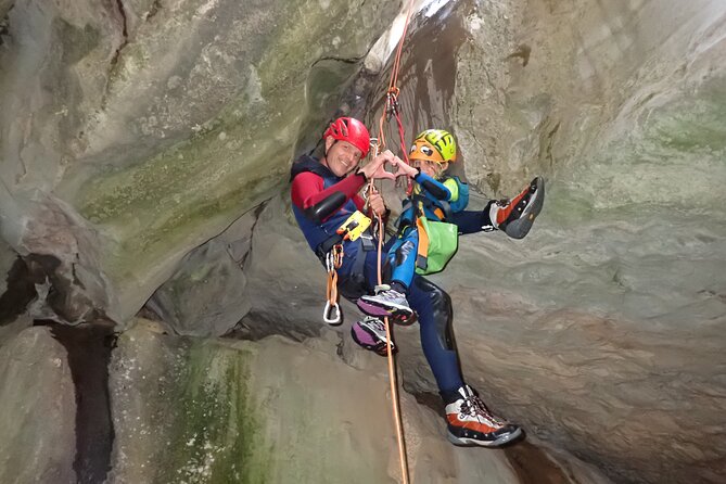 Canyoning "family fun" family friendly canyoningtour an in depth look at the "family fun" canyoning experience