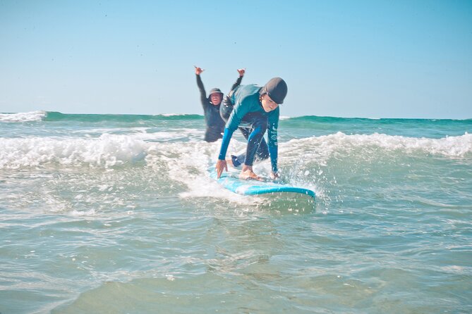 Kids and family guided surf course at fuerteventura beaches highlights of the kids and family guided surf course