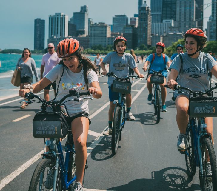 Chicago: downtown family food tour by bike with sightseeing a deeper look at the tour experience