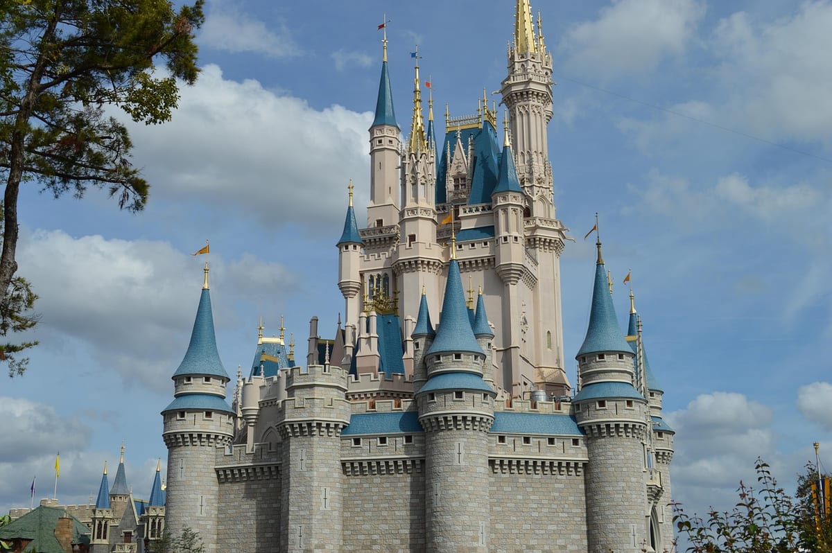 Cinderella Castle at Walt Disney World Magic Kingdom in Orlando Florida