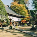 Buddhist temple in Takayama Japan