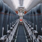 Airplane cabin interior