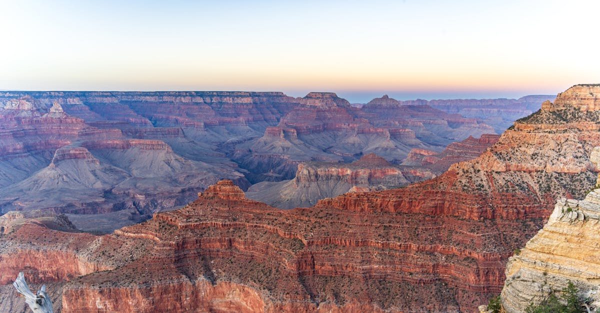 View from Mather Point at the Grand Canyon