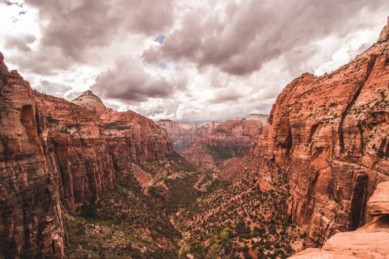 Zion canyon overview