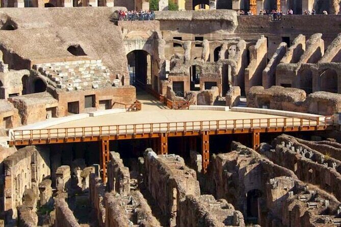 3-Hour Colosseum Gladiator's Arena and Ancient Rome Tour - The gladiator walk: how to make the most of your one-floor moment