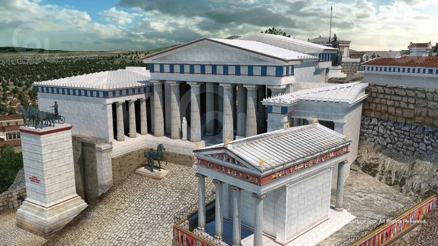 Acropolis: 3D representations & audiovisual self-guided tour - Videos and 3D models: the best way to handle today’s ruins