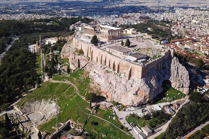 Acropolis Afternoon Walking Tour(Small Group) - From the south slope up: what you’ll see on the climb